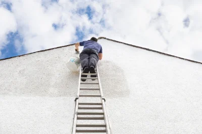 Peinture extérieure à Melleran — façades et ravalement